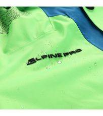 Pánska lyžiarska bunda s PTX membránou DEAR ALPINE PRO neon green gecko