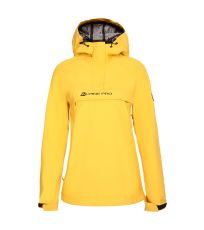 Dámska športová bunda AXATA ALPINE PRO tmavo šedá