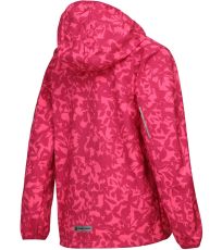 Dievčenské softshellová bunda VEZTO ALPINE PRO carmine rose