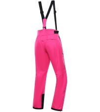 Dámske lyžiarske nohavice LERMONA ALPINE PRO pink glo