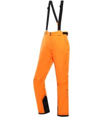 Pánske lyžiarske nohavice SANGO 9 ALPINE PRO neón pomaranč