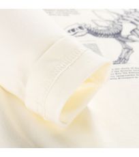 Detské tričko z organickej bavlny ECCO 2 ALPINE PRO krémová