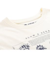 Detské tričko z organickej bavlny ECCO 2 ALPINE PRO krémová