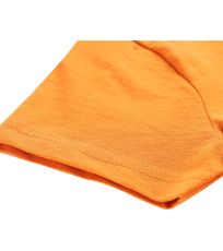 Detské tričko z organickej bavlny ECOMO 2 ALPINE PRO oranžová