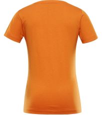 Detské tričko z organickej bavlny ECOMO 2 ALPINE PRO oranžová