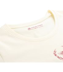 Dámske tričko TERMESA 2 ALPINE PRO krémová